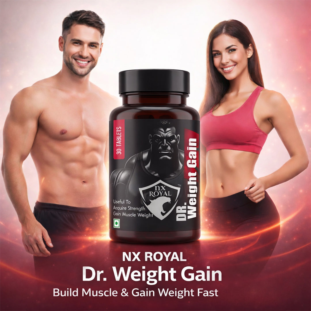DR. WEIGHT GAIN COMBO KIT (30+30) CAPSULES | SET OF 2 | 1 MONTH PACK