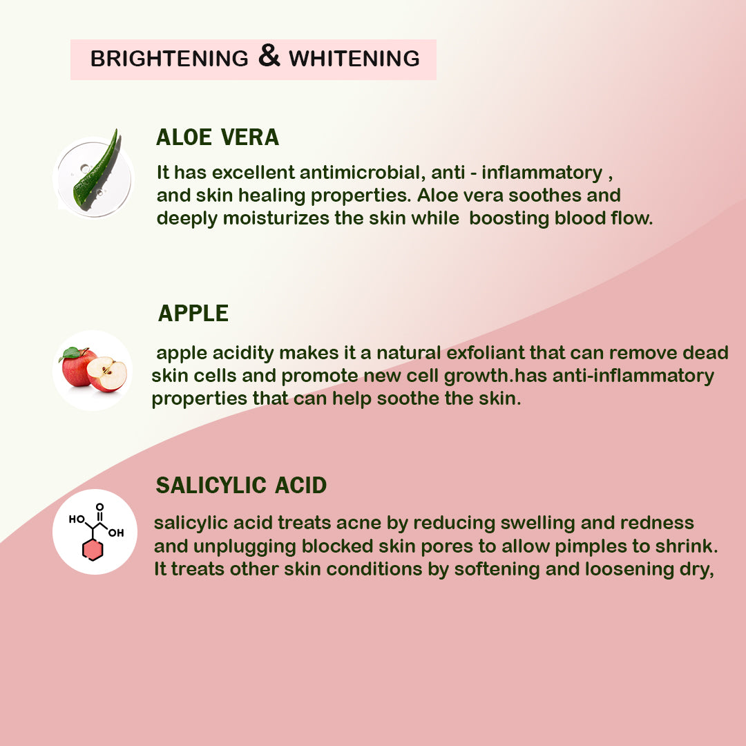 BRIGHTENING & WHTENING FACE WASH | Dermatologist Recommended | 100ml Cleanser