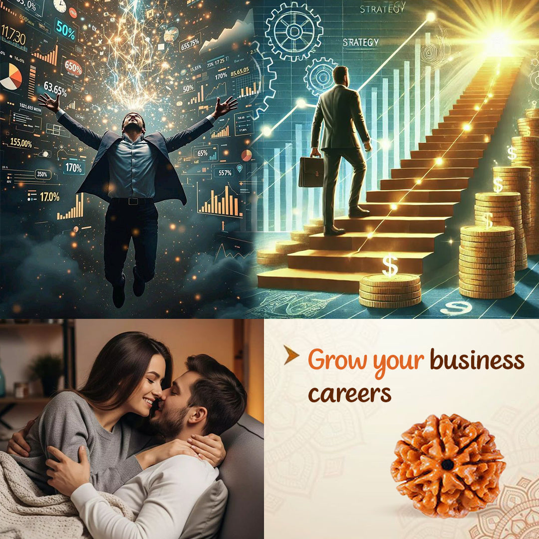 7 Mukha Shiv Rudraksha – Branch Intact (Nepal Origin)