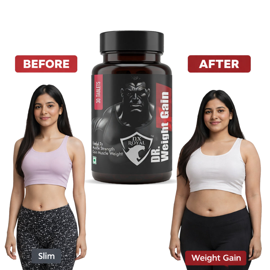 DR. WEIGHT GAIN COMBO KIT (30+30) CAPSULES | SET OF 2 | 1 MONTH PACK